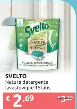 Ipersoap Svelto Nature detergente lavastoviglie offerta