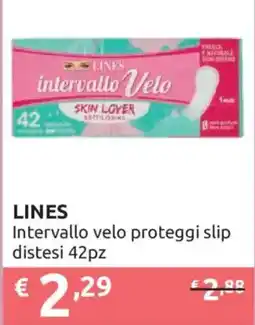 Ipersoap Lines intervallo velo proteggi slip offerta