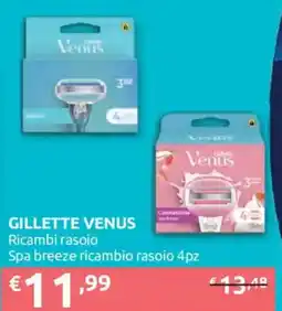 Ipersoap Gillette Venus Ricambi rasoio Spa breeze offerta