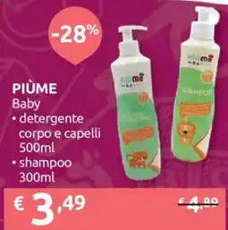 Ipersoap Piùme Baby offerta