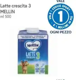 IperFamila Latte crescita 3 Mellin offerta