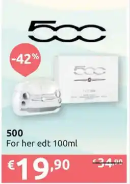 Ipersoap 500 For her edt offerta