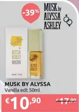 Ipersoap Musk by Alyssa Ashley Vanilla edt offerta
