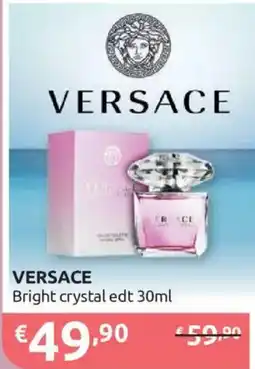 Ipersoap Versace Bright crystal edt offerta