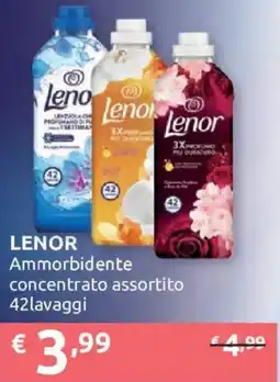Ipersoap Lenor Ammorbidente concentrato assortito offerta