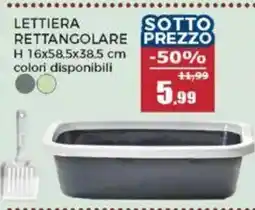 Happy Casa Lettiera rettangolare offerta
