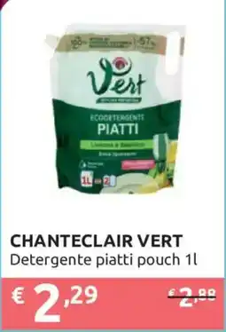 Ipersoap Chanteclair Vert Detergente piatti offerta
