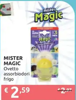 Ipersoap Mister Magic Ovetto assorbiodori frigo offerta