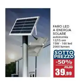 Happy Casa Faro led a energia solare offerta