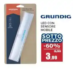 Happy Casa Grundig LED con sensore mobile offerta
