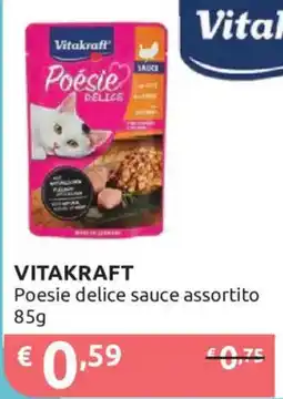 Ipersoap Vitakraft Poesie delice sauce offerta