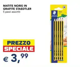Esselunga Matite Noris in grafite Staedtler offerta