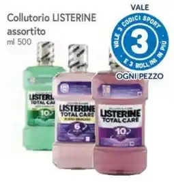 Galassia Collutorio LISTERINE assortito offerta