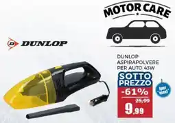 Happy Casa Dunlop Aspirapolvere per auto offerta