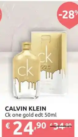 Ipersoap Calvin Klein Ck one gold edt offerta