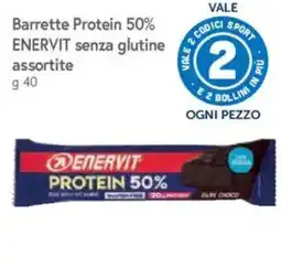 Galassia Barrette Protein 50% ENERVIT senza glutine assortite offerta