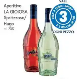 Galassia Aperitivo La Gioiosa Spritzoso Hugo offerta