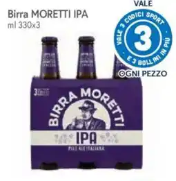 Galassia Birra Moretti IPA offerta