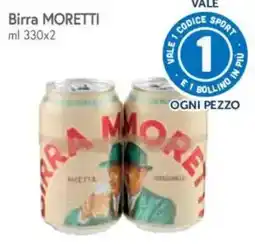 Galassia Birra Moretti offerta