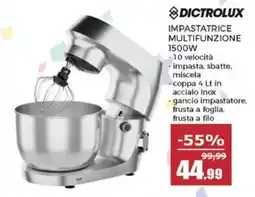 Happy Casa Impastatrice multifunzione Dictrolux offerta