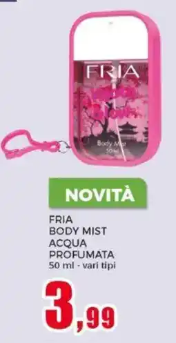 Happy Casa Fria body mist acqua profumata offerta