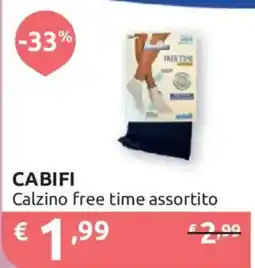 Ipersoap Cabifi calzino free time assortito offerta