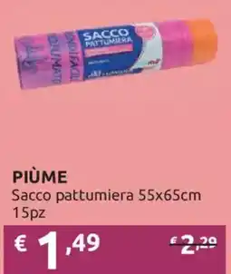 Ipersoap Piùme Sacco pattumiera offerta