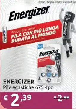 Ipersoap Energizer Pile acustiche 675 offerta