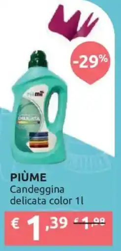 Ipersoap Piùme candeggina delicata color offerta
