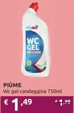 Ipersoap Piùme Wc gel candeggina offerta