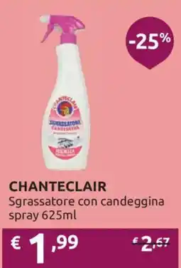 Ipersoap Chanteclair sgrassatore con candeggina offerta