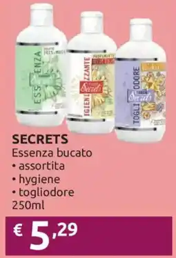 Ipersoap Secrets Essenza bucato offerta