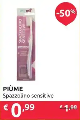 Ipersoap Piùme Spazzolino sensitive offerta