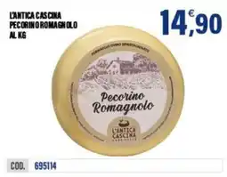 Adhoc Pecorino Romagnolo L'Antica Cascina offerta