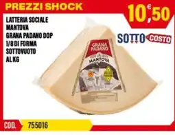 Adhoc Grana Padano DOP Mantova offerta