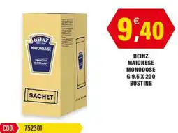 Adhoc Heinz maionese monodose offerta