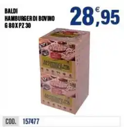 Adhoc Baldi hamburger di bovino offerta