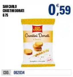 Adhoc San Carlo Crostini Dorati offerta