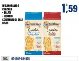 Adhoc Mulino Bianco Cracker Salati offerta