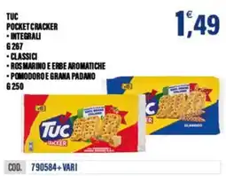 Adhoc Tuc pocket cracker offerta