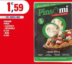 Adhoc Pinsami pinsa classica offerta