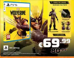 FreeShop Marvel Wolverine offerta