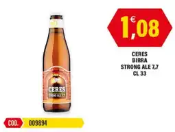 Adhoc Ceres strong ale offerta