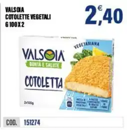 Adhoc Valsola cotoletta vegetali offerta