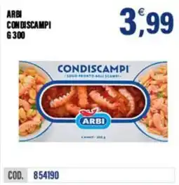Adhoc Arbi condiscampi offerta