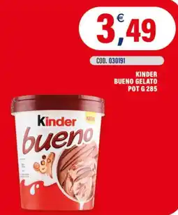 Adhoc Kinder bueno offerta
