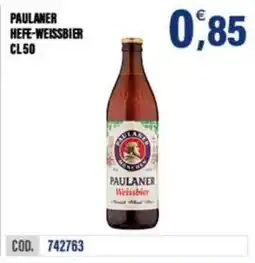 Adhoc Paulaner Weissbier offerta