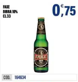 Adhoc Faxe birra 10% offerta