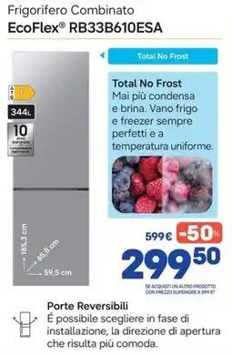 FreeShop Frigorifero Combinato EcoFlex® RB33B610ESA offerta