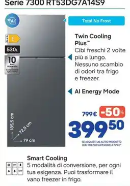 FreeShop Serie 7300 RT53DG7A14S9 offerta